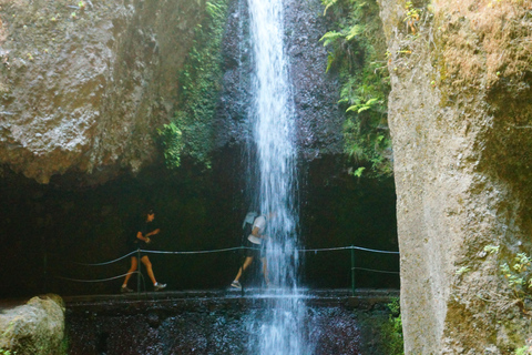 From Funchal: Levada Nova Hiking Tour with stopover at beach Nova friday