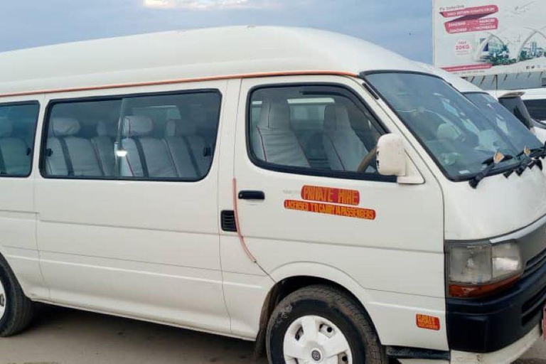 Zanzibar: Transfer till/från flygplatsen från valfri plats