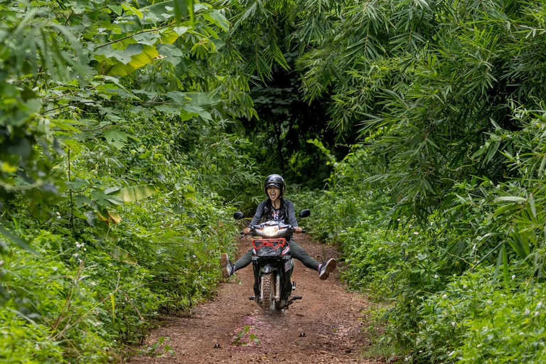 Scooter Adventure incl Elephants, Cave Chiangmai Backcountry scooter adventure incl. elephants