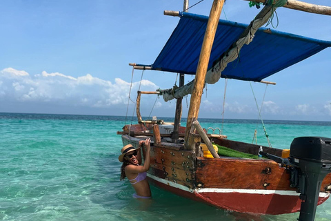 Zanzibar: safari blue snorkeling and sandbank