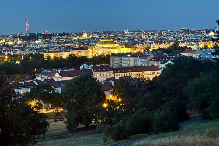Prague: VIP Prague Castle Night Walk with Panoramic Views VIP Prague Castle Night Walk with Panoramic Views (German)