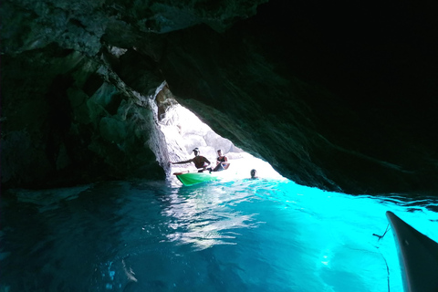 Passeio de caiaque em Positano