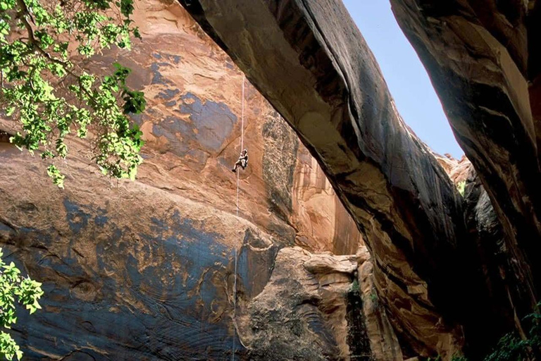 Moab: Morning Glory Arch Canyoneering äventyr