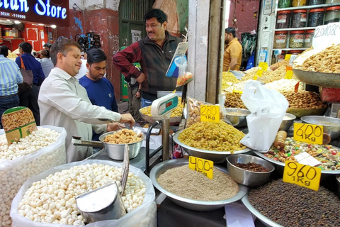 Nueva Delhi: Fuerte Rojo, Jama Masjid y Chandni Chowk con almuerzoTour por el Fuerte Rojo, Jama Masjid y Chandni Chowk