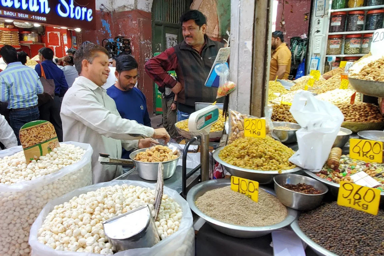 Nueva Delhi: Fuerte Rojo, Jama Masjid y Chandni Chowk con almuerzoTour por el Fuerte Rojo, Jama Masjid y Chandni Chowk