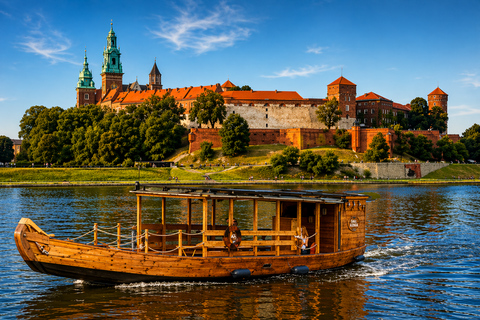 Krakow: Vistula River Sightseeing Cruise with Audio Guide