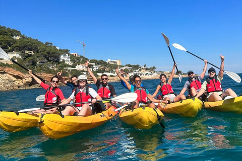 Dénia: Excursión en kayak por la Cova Tallada