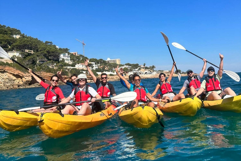 Dénia: Excursión en kayak por la Cova Tallada