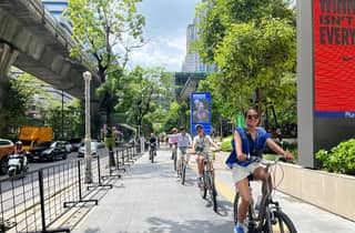Bangkok: Morgendliche Radtour mit Fährfahrt