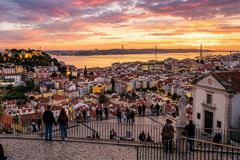 Lisbon: Private Tuk-Tuk Tour – Viewpoints, Alfama & Icons Historic Centre – 2h | €160 per group