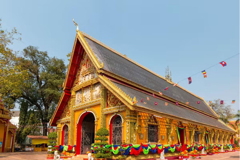 Vientiane: Private City Tour by EV TukTuk with Guide