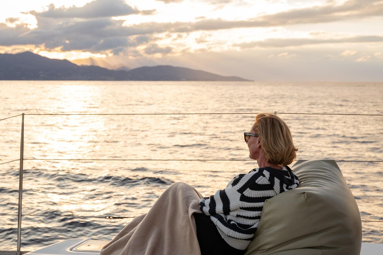 Dia: Day & Sunset Cruise with Menu by Greece's Top 100 Chef