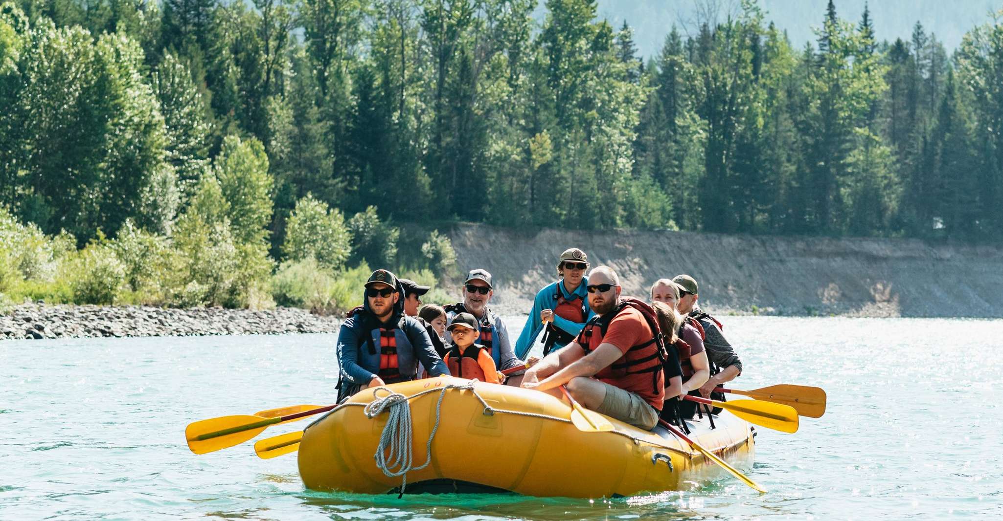 West Glacier, Glacier National Park Scenic Raft Trip - Housity