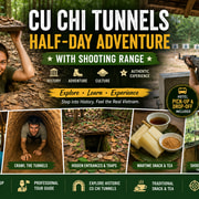 Cu Chi Tunnels Half-Day Adventure with Shooting Range