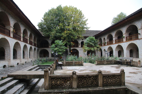 From Baku: Sheki Day Trip With Pro Guide and Private Car from Baku : Azerbaijan Popular Tour Sheki (Private 7up)