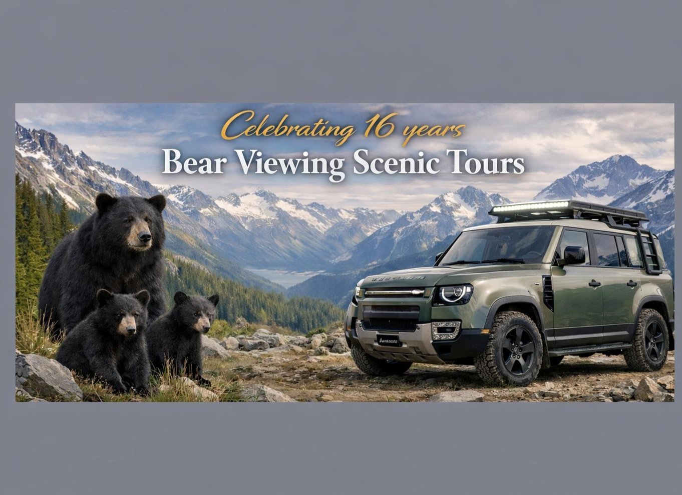 Whistler: Morgen med bjørnene Land Rover naturskøn udflugt