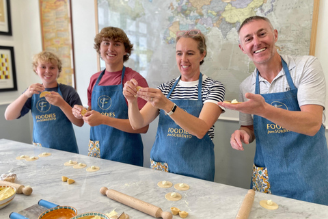 Sorrento: Aula de massas com uma refeição e vinho