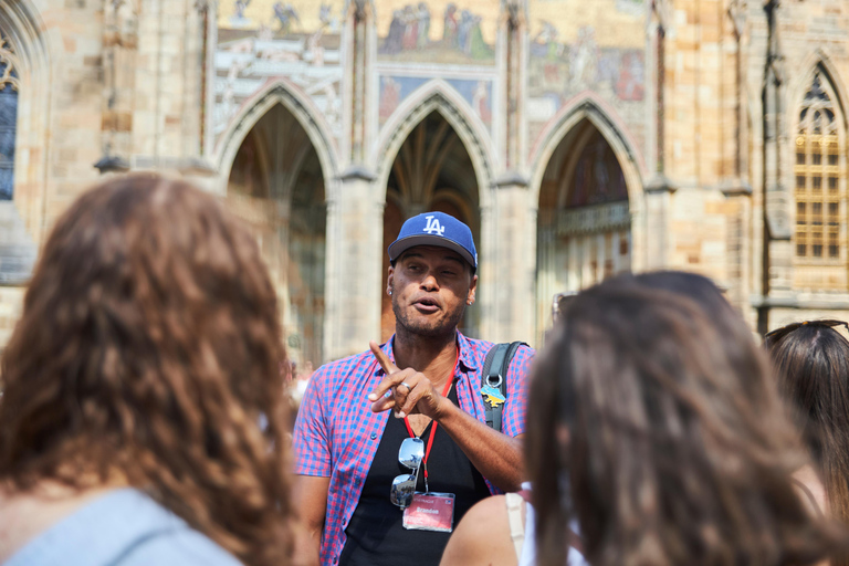 Prague Castle & Charles Bridge Tour + Interior Option Tour in English