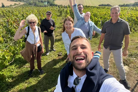 Reims: Casa de șampanie Mumm, vizită la vinărie cu prânz