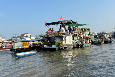 Excursión de 2 días por el Delta del Mekong :Explora el Mercado Flotante de Cai Rang