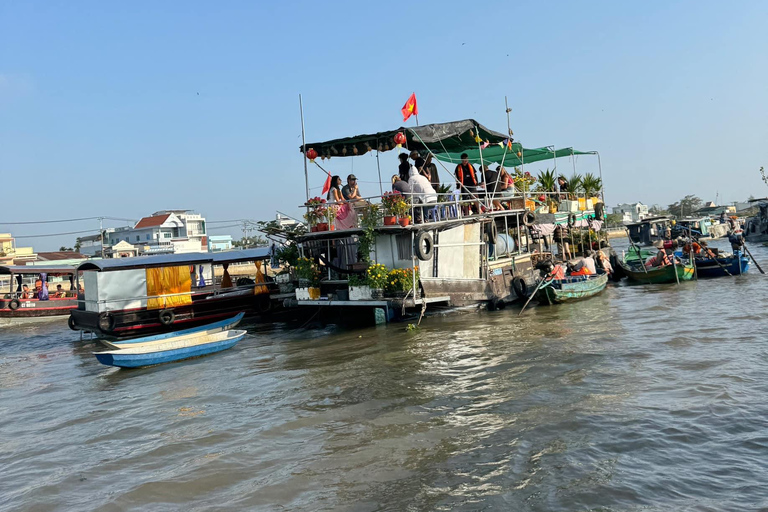 Excursión de 2 días por el Delta del Mekong :Explora el Mercado Flotante de Cai Rang