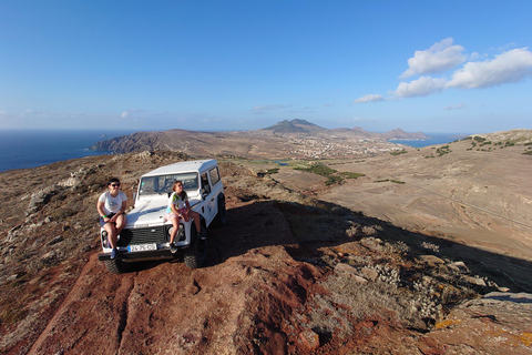 Porto Santo: Öns höjdpunkter 4x4-tur med hotelltransfer