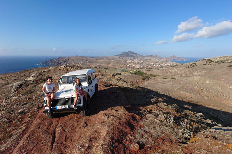 Porto Santo: Öns höjdpunkter 4x4-tur med hotelltransfer