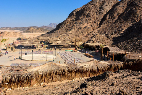 Hurghada: Tent Village Camp ATV Ride, Camel, BBQ Dinner Show Tent Village Camp ATV Ride + Dinner&Show (Group Tour)