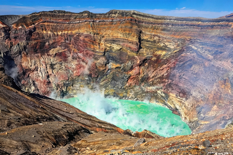 Fukuoka: Mt. Aso, Minamiasu Railway & Kumamoto Castle Tour