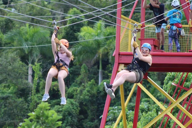 Río Grande : Zipline dans la forêt tropicale
