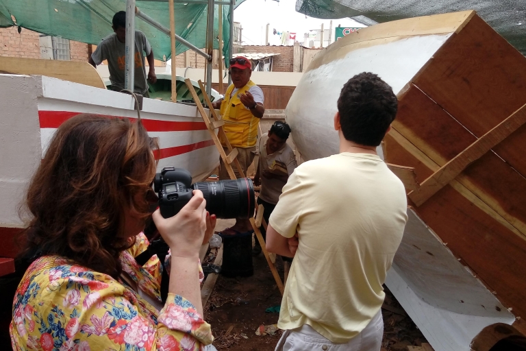 Lima Auténtica: Tour de la Cultura PesqueraServicio de recogida en el aeropuerto o en el puerto de Callao