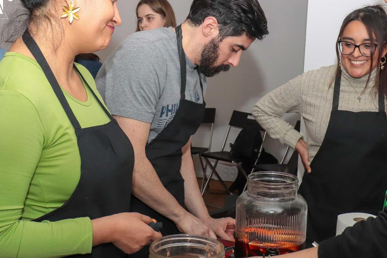 Central Madrid: Sangría Workshop & Tasting with Local Cheese