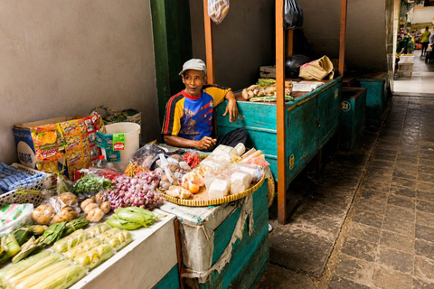 Yogyakarta: Local Market Tour & Mountain Cooking Class Hotel Pickup (Afternoon Sunset Class & Dinner)