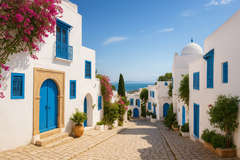 Hammamet: Carthage, Sidi Bou Said, and Medina with olive oil tasting