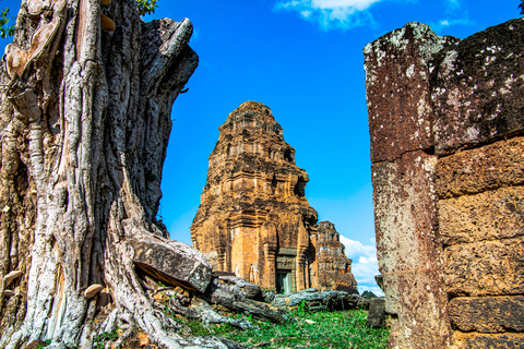 Exploración de los templos de Koh Ker, Beng Mealea y el Grupo Roluos