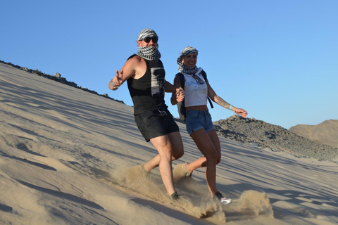 Hurghada: guida ATV e visita della MONTAGNA DI SABBIAMattina in ATV (servizio di prelievo in hotel fuori Hurghada)