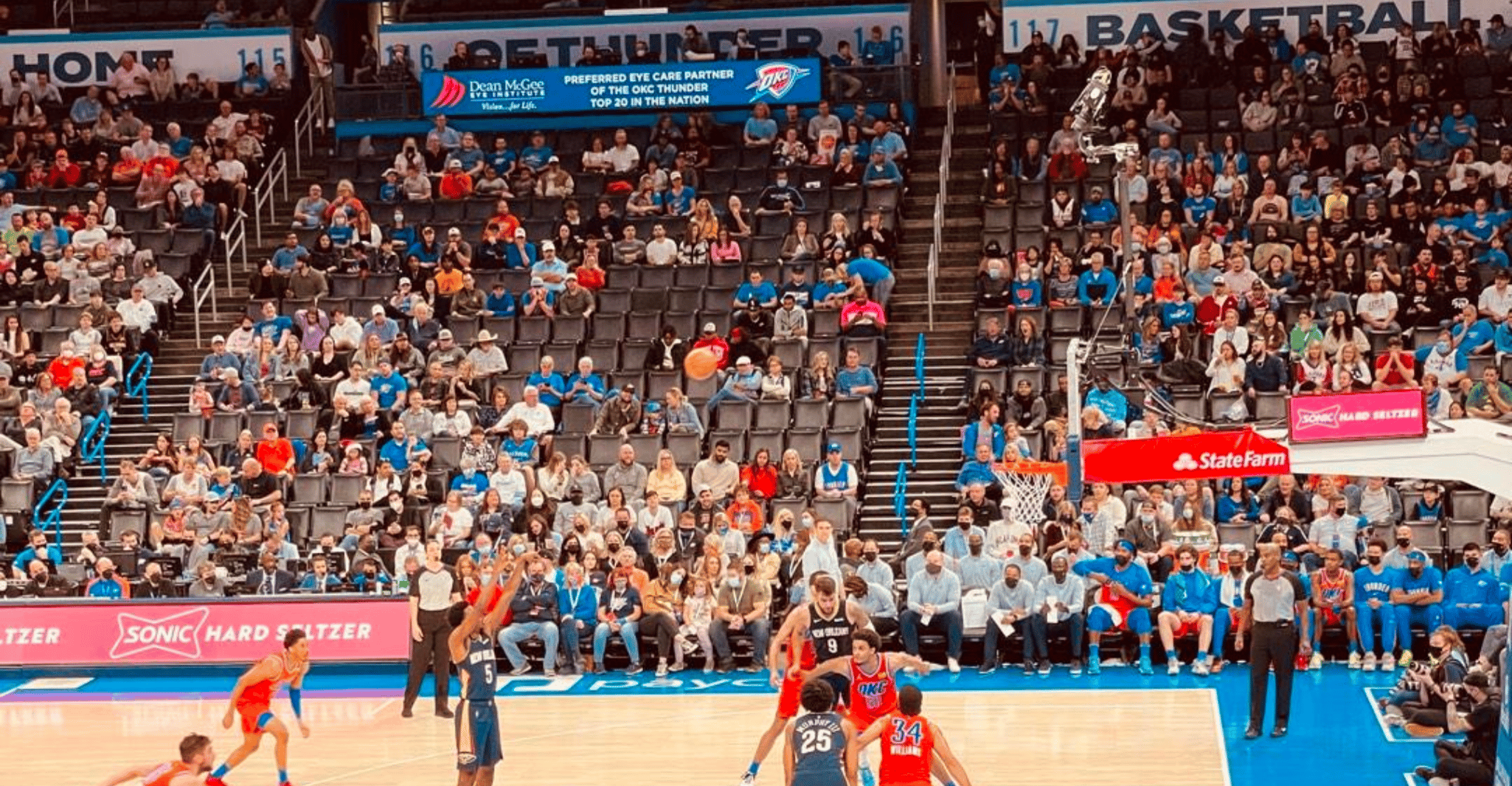 Oklahoma City, Oklahoma City Thunder Basketball Jeu Ticket - Hizvo