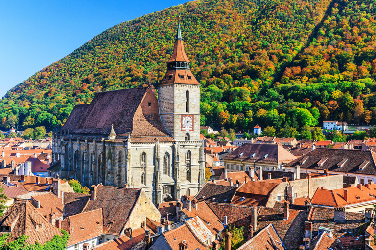 Från Bukarest: Dagsutflykt till Peles, Draculas slott, Brasov