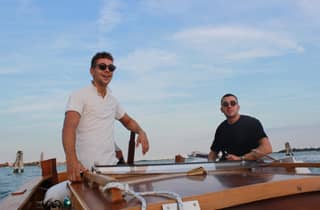 Venedig: Sonnenuntergang im Bragozzo mit Aperitif