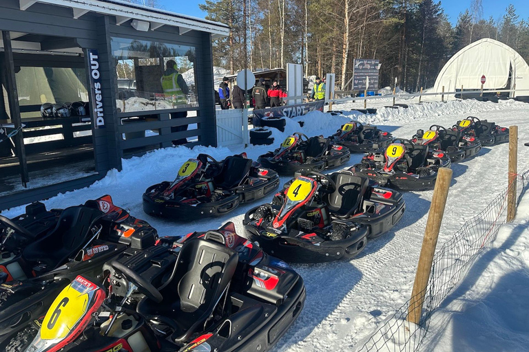 Rovaniemi: Ice Karting Experience