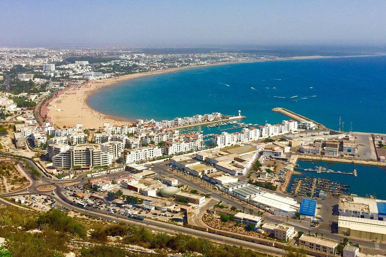 From Agadir: City tour with cable car and Coco Polizzi included