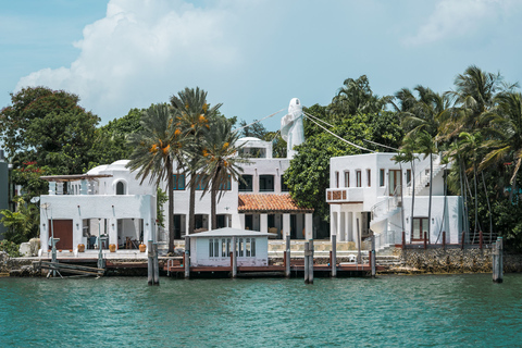 Miami Boat Tour : Mansions & Skyline with optional Pick-up PARTIAL PAYMENT | Miami Boat Tour
