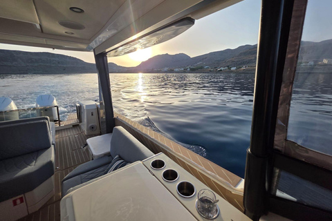 Rhodes: Private Yacht Cruise to Lindos with Meze & Drinks