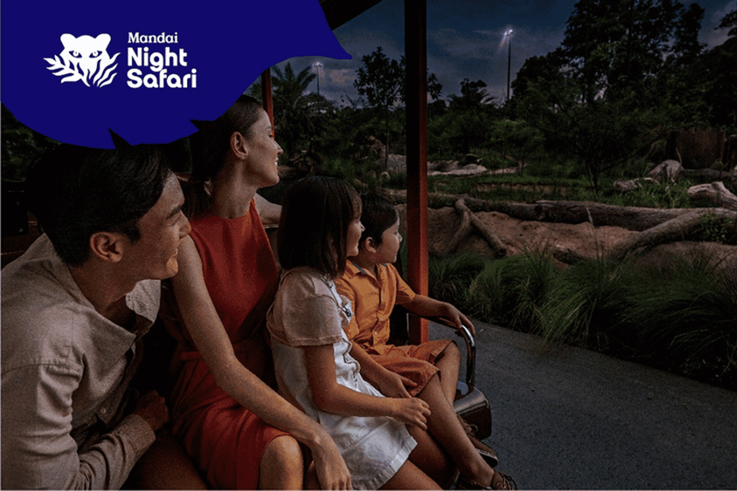 singapore night safari & tram ride