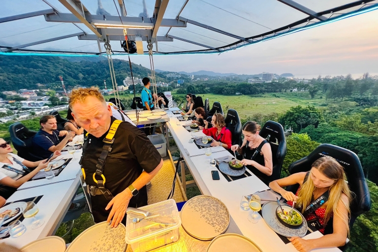 Phuket: Cócteles por la tarde o cena en el cieloCócteles en el cielo