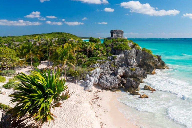 Cancun: Tulum, Casa Tortuga, and Mother Nature Statue