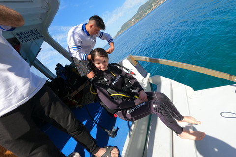 Alanya: PADI Discover Dive & Certified Training Options First Time Diving Option