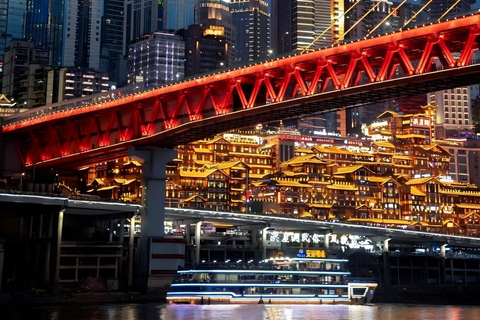 Chongqing deep explore 10 sights & typical lunch and dinner