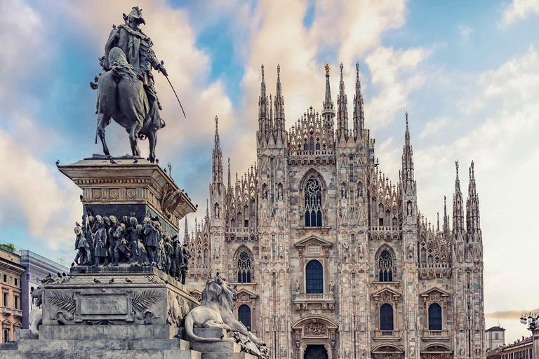 Milão: Pequeno grupo - Castelo, degustação de gelato e telhado do Duomo