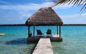 Costa Maya: Bacalar Seven Color Lagoon Adventure with Lunch